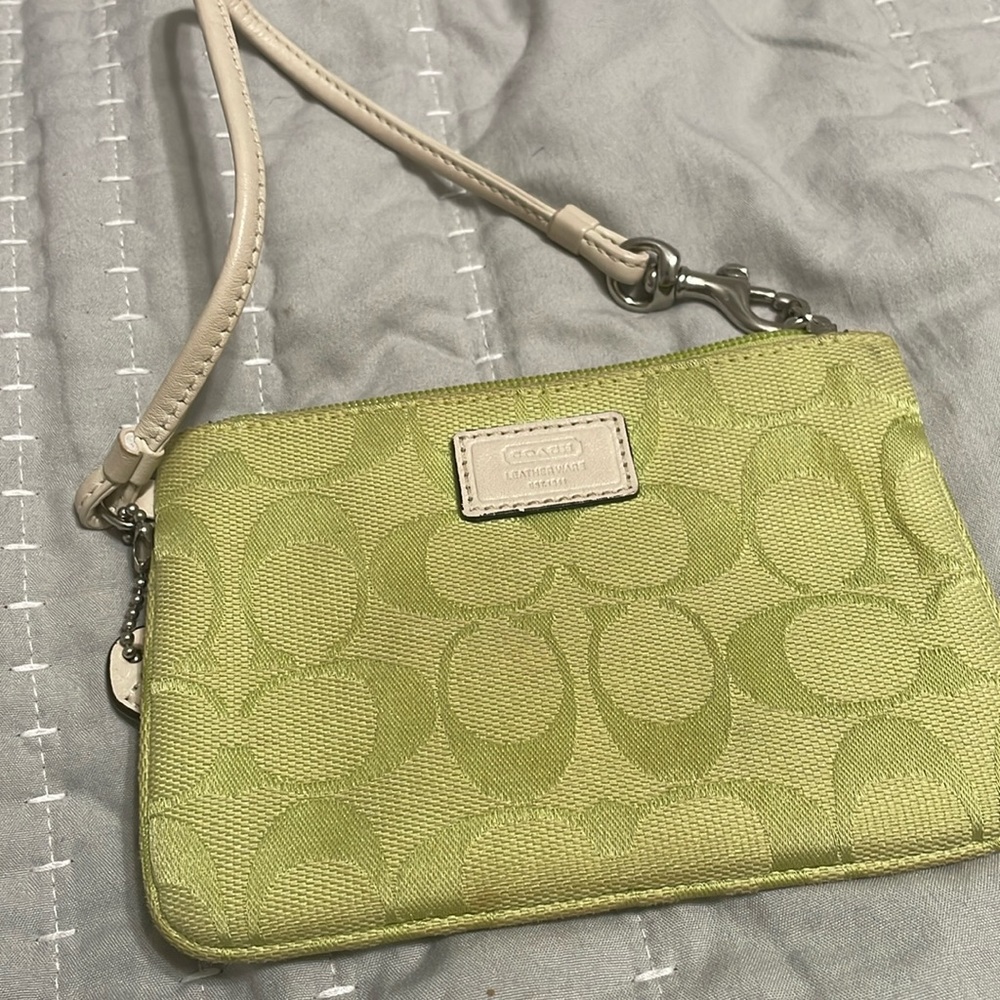 Coach wristlet